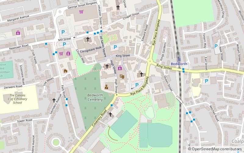 Civic Hall location map