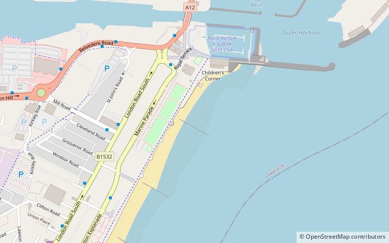 Marina Theatre location map