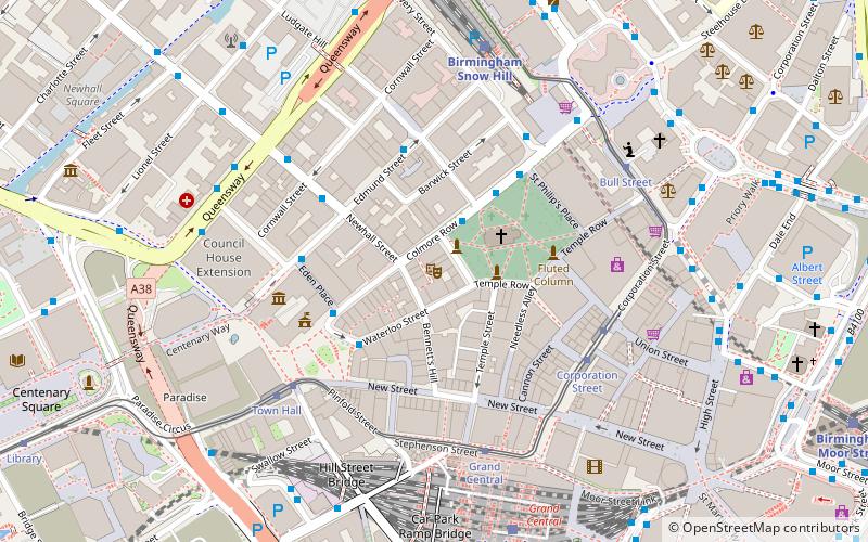 Old Joint Stock Theatre location map