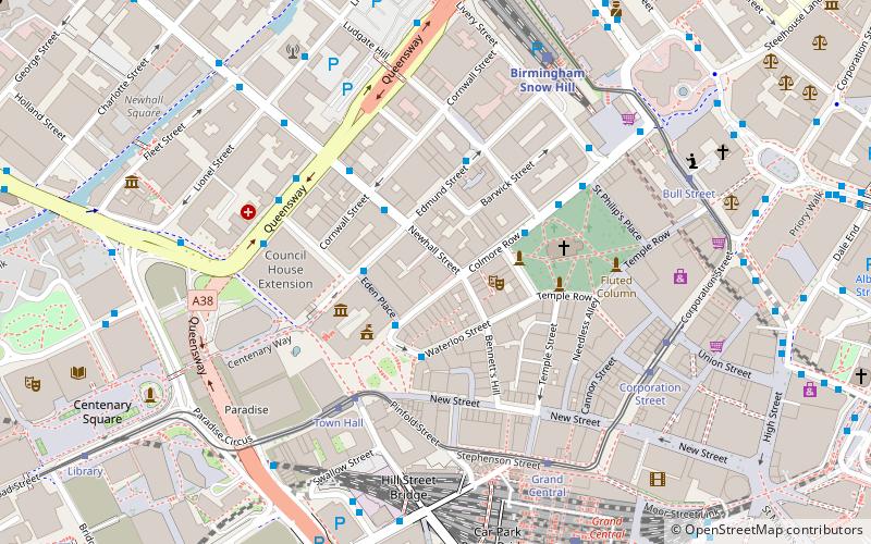 103 Colmore Row location map