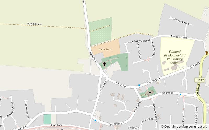 St Nicholas Church, Feltwell location map
