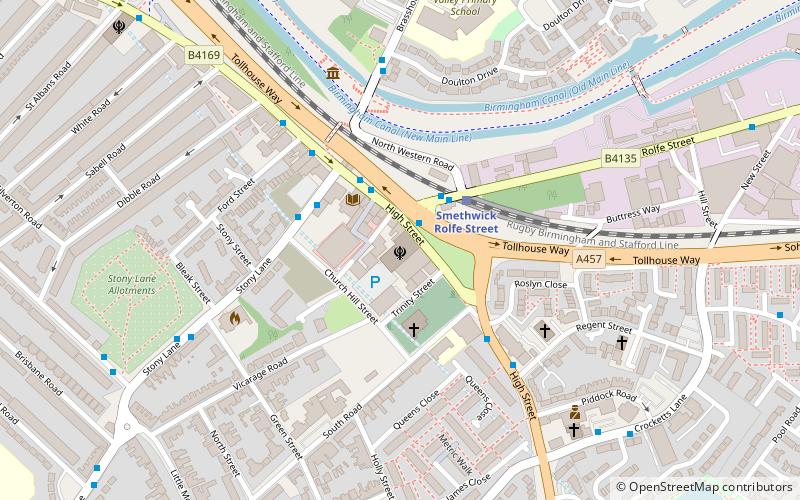 Guru Nanak Gurdwara Smethwick location map