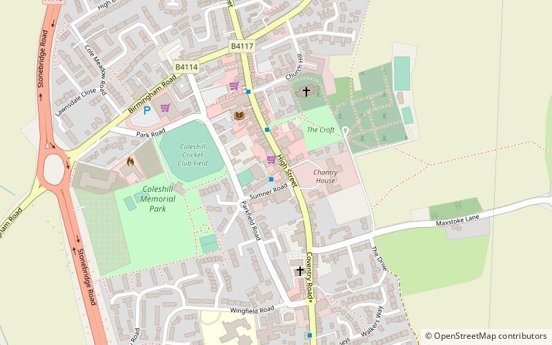 Church of St Peter and St Paul location map