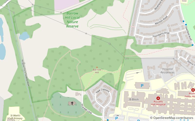 Barrow Hill location map