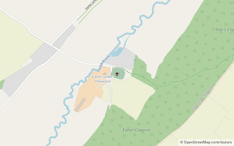 St Edith location map