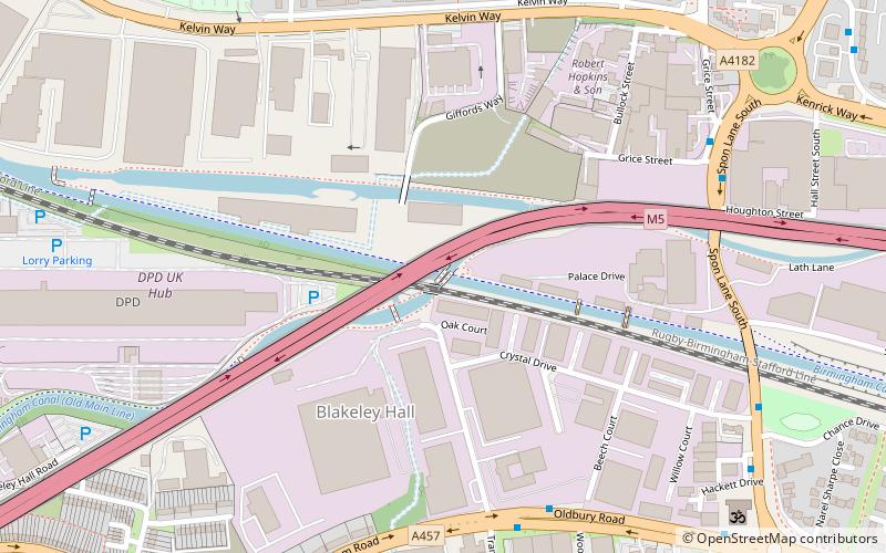 Stewart Aqueduct location map