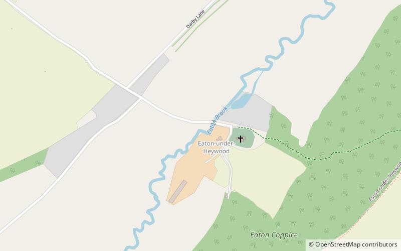 Eaton-under-Heywood location map