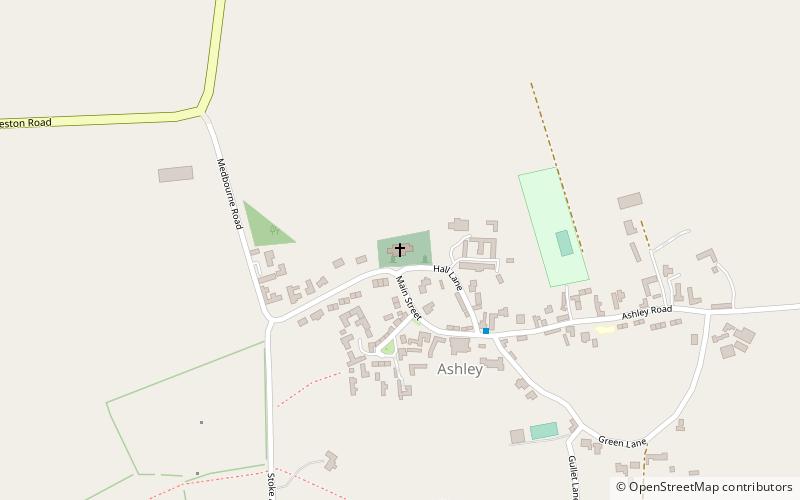 St Mary the Virgin location map