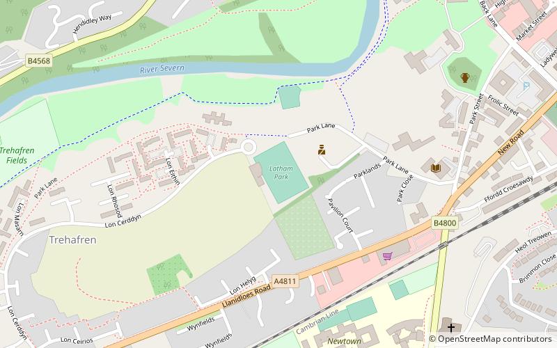 Latham Park location map