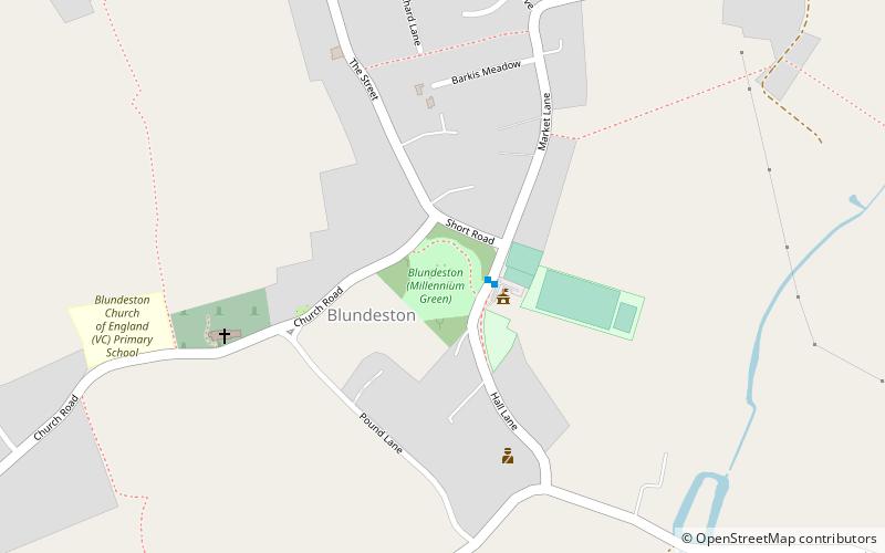 Blundeston Windmill location map