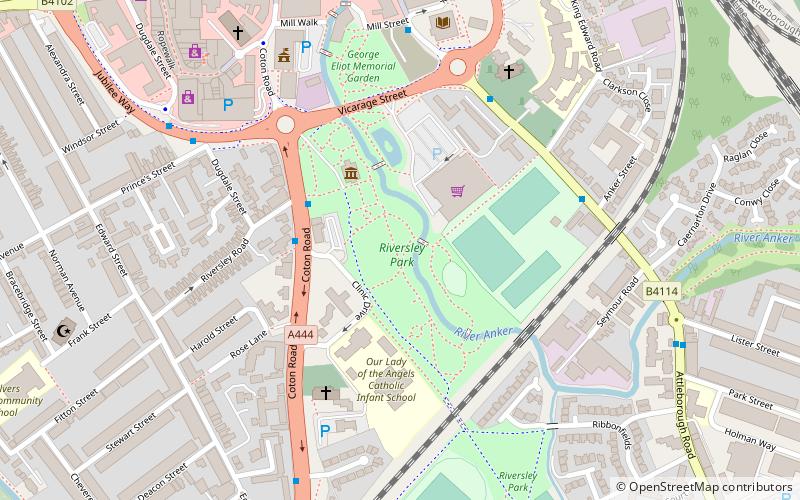 Riversley Park location map