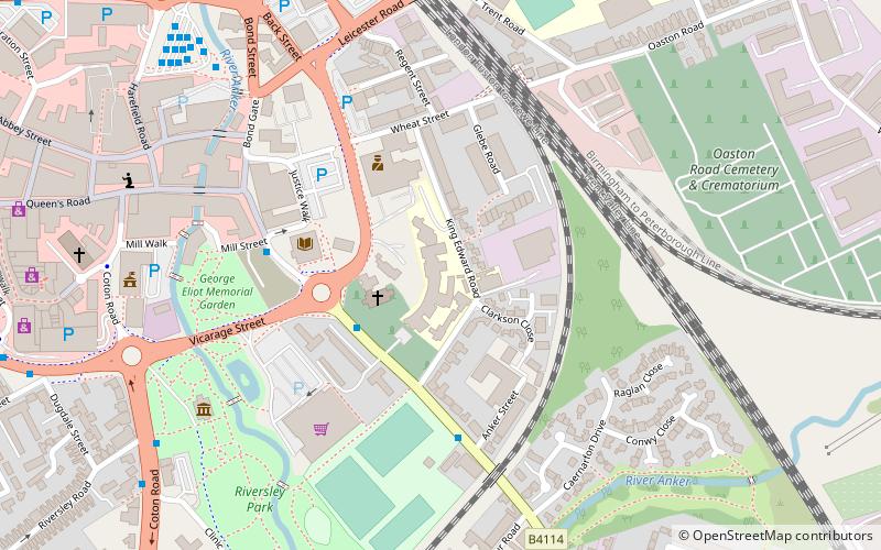 King Edward VI College location map
