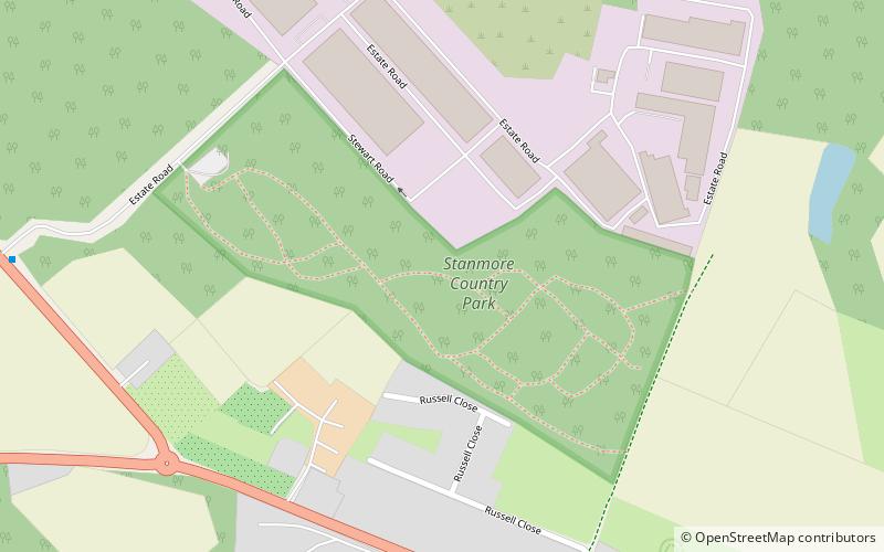 stanmore country park location map