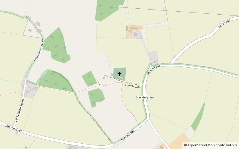 St Gregory's Church location map
