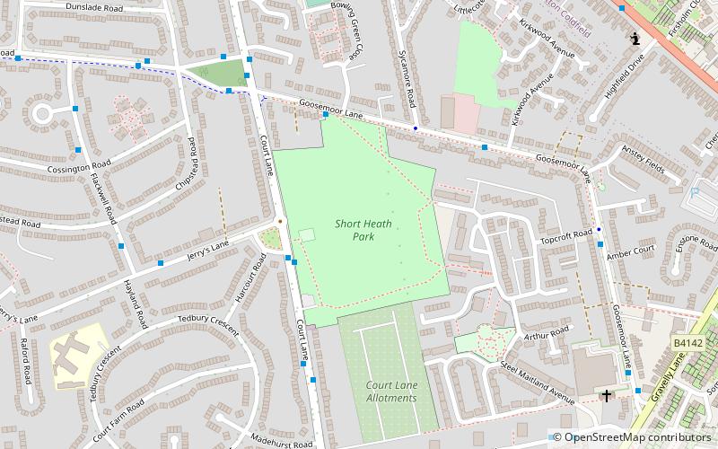 Short Heath Park location map