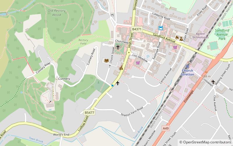 Silvester Horne Institute location map