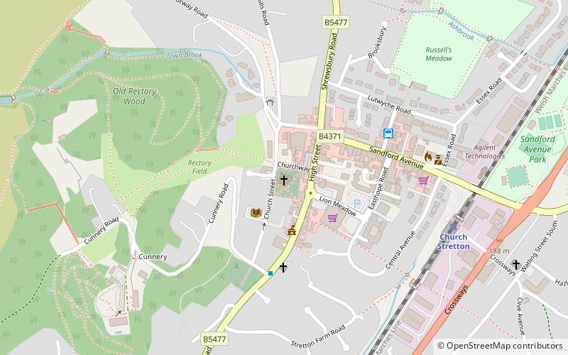 St Laurence's Church location map