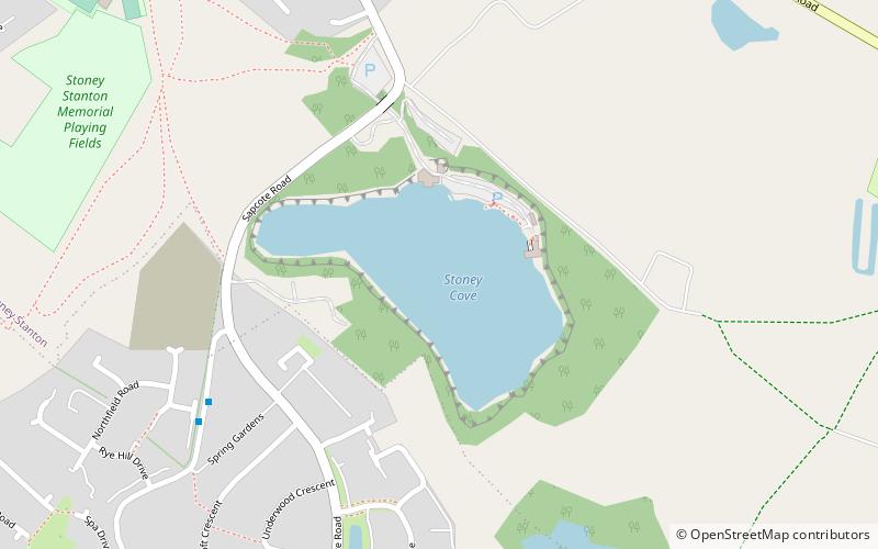 Stoney Cove location map