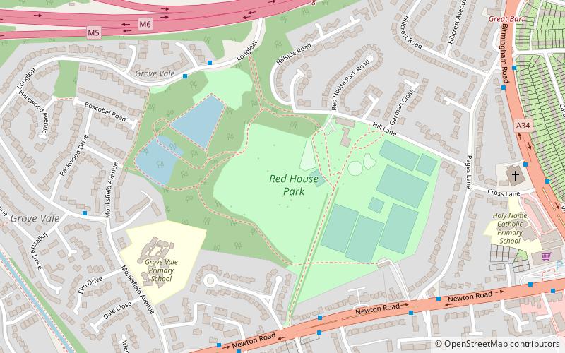 Red House Park location map
