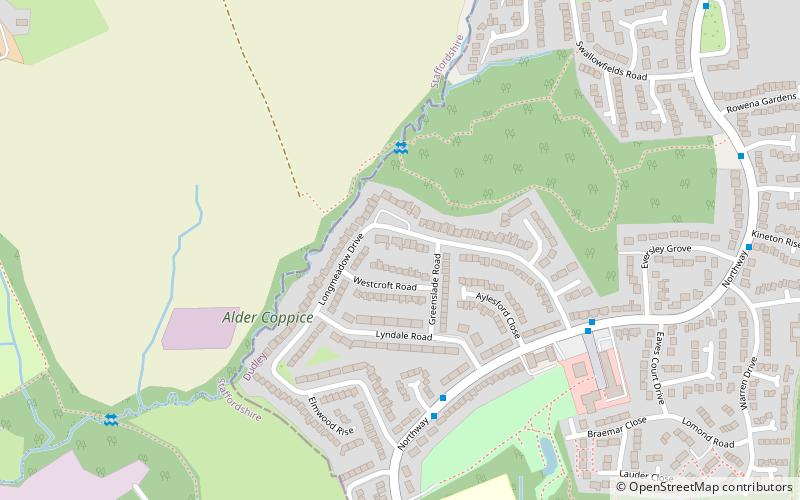 Alder Coppice location map