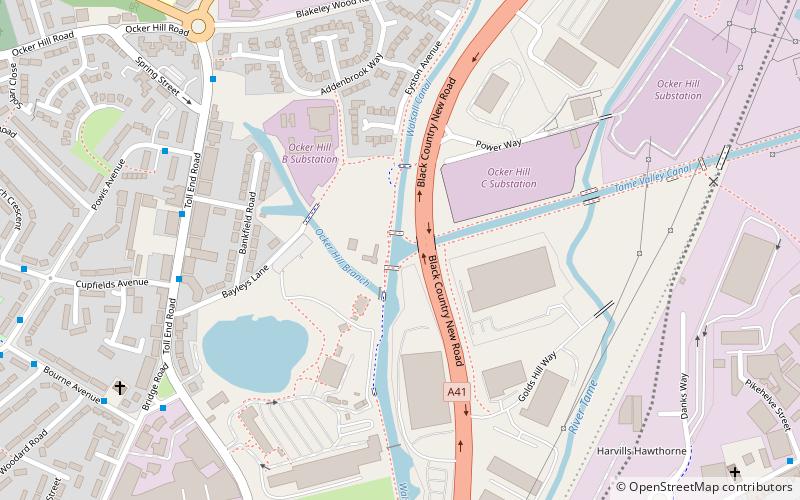 Tame Valley Junction location map