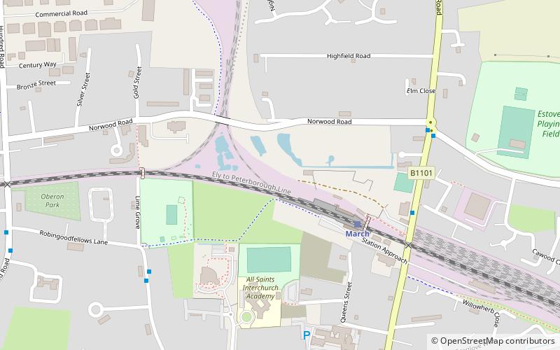 Norwood Road location map