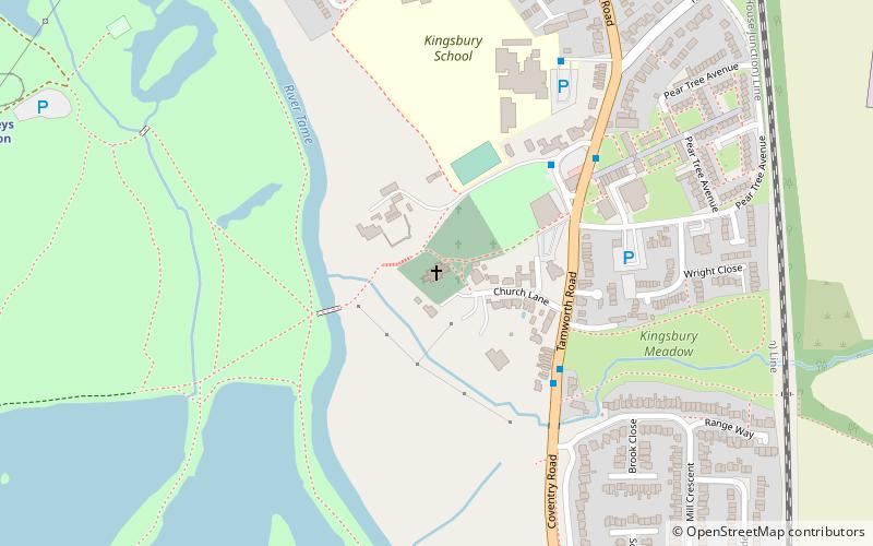 Church of St Peter & St Paul location map