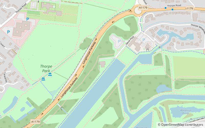 peterborough city rowing club location map