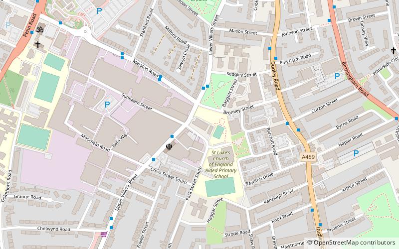 St Luke's Church location map