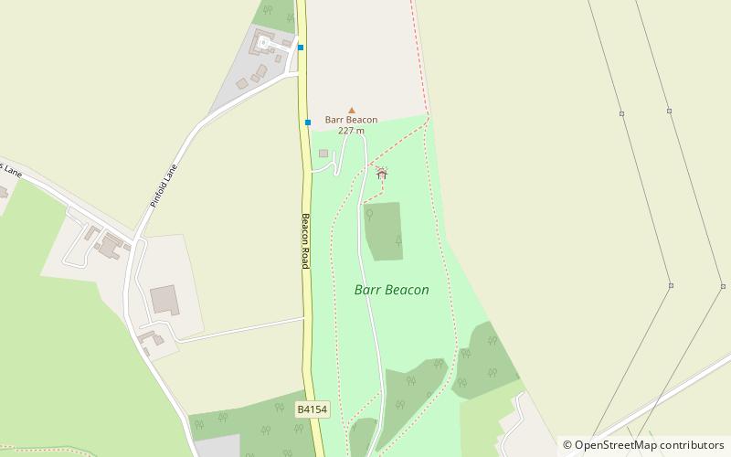 Barr Beacon location map