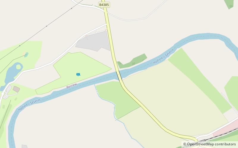 Caerhowel Bridge location map