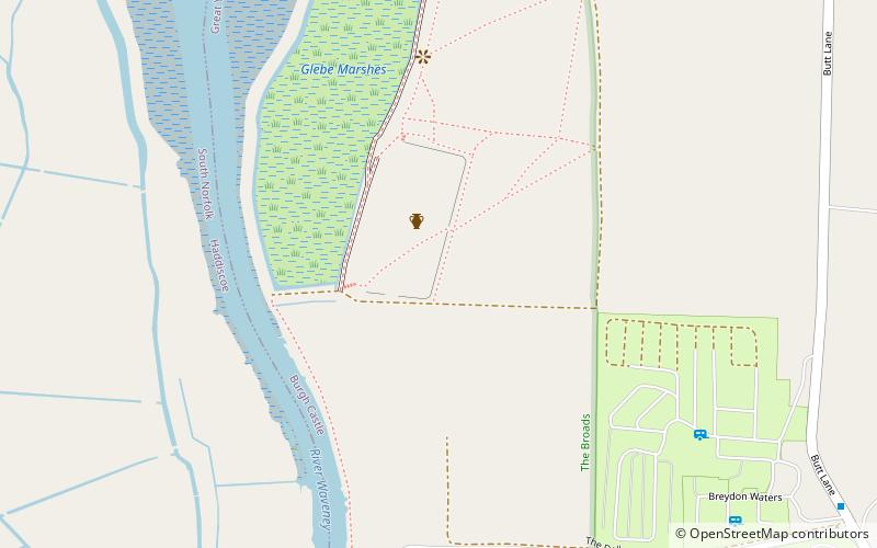 Gariannonum location map