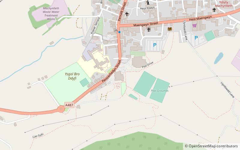 celtica machynlleth location map