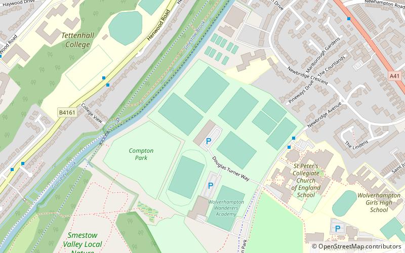 sir jack hayward training ground wolverhampton location map