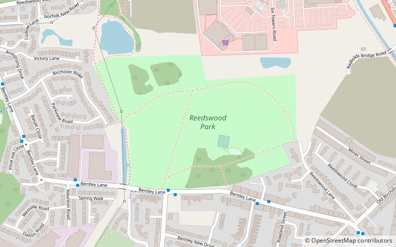reedswood park walsall location map