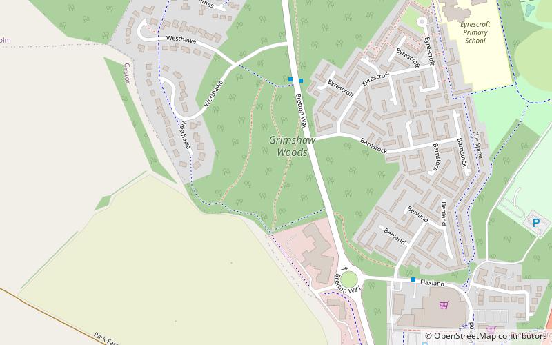 Grimeshaw Wood location map