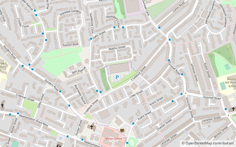 Whitmore Reans location map