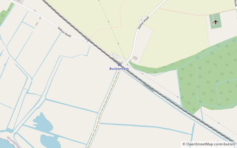 Buckenham Marshes RSPB reserve location map