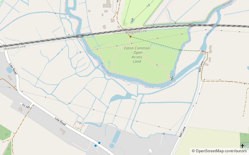 Eaton Common location map