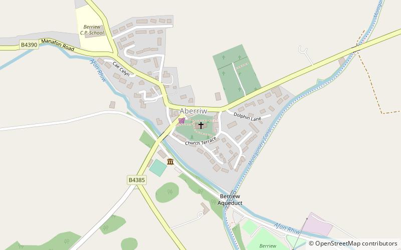 St Beuno's Church location map