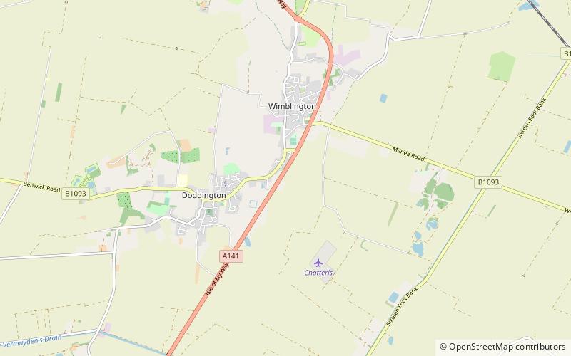 Wimblington location map