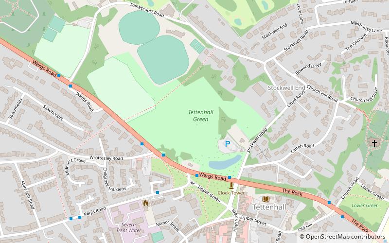 tettenhall green wolverhampton location map