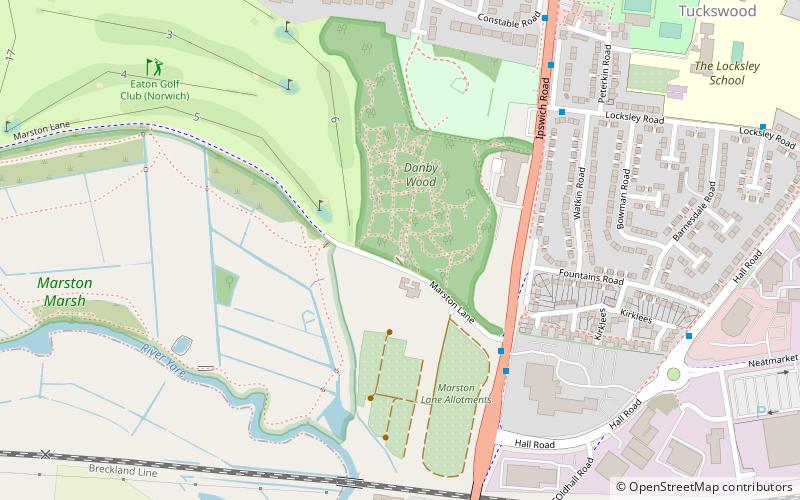 Danby Wood location map