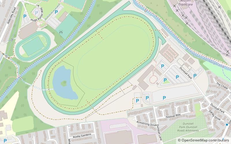 Wolverhampton Racecourse location map