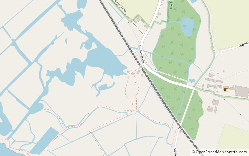 Strumpshaw Fen RSPB reserve location map