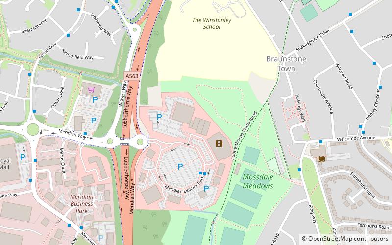 360 Play Leicester location map