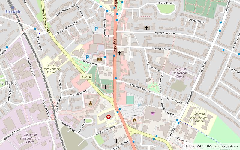 Bloxwich location map