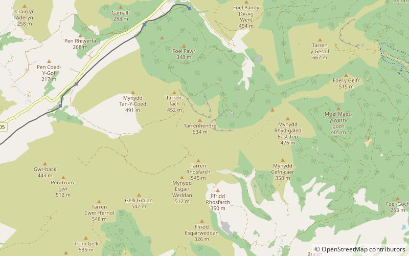 Tarrenhendre location map