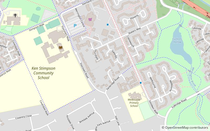 Werrington location map