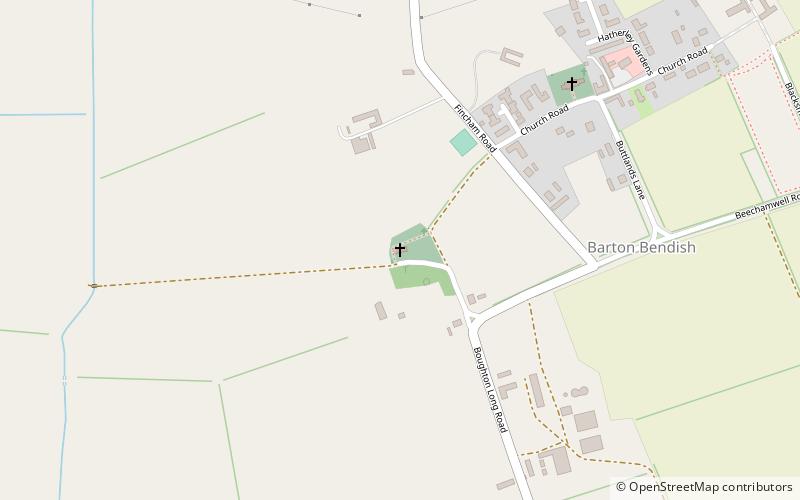 Saint Mary's location map